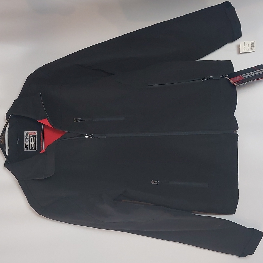 32 Dregrees Jacket weatherproof black mens size S